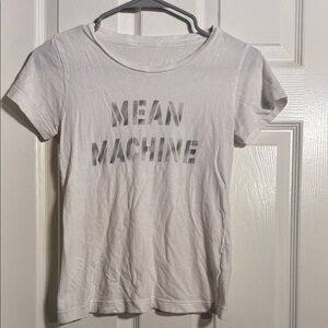 MOTHER White 'Mean Machine' T-Shirt